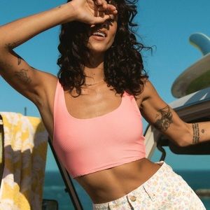 🦩 Billabong Tanlines Sporty Tank Bikini Top